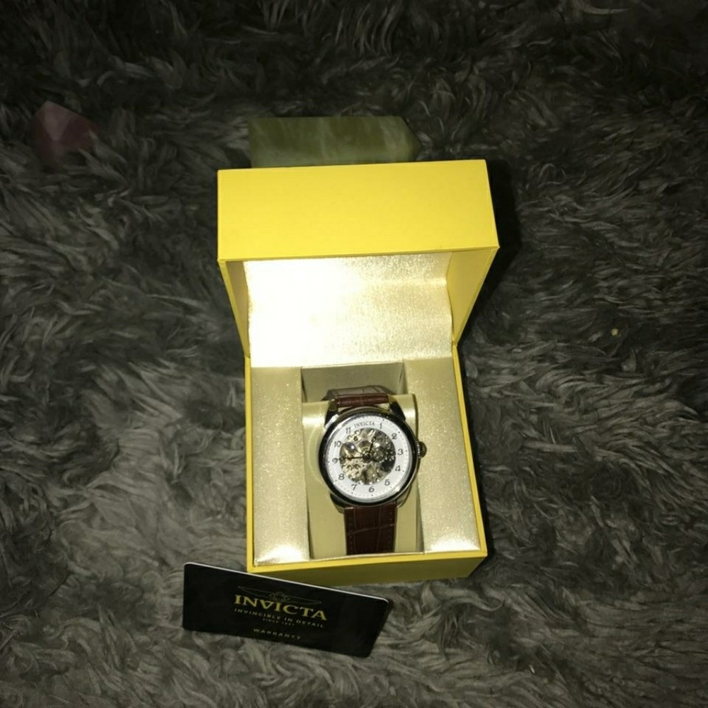 Invicta Silver Skeleton Specialty Edition